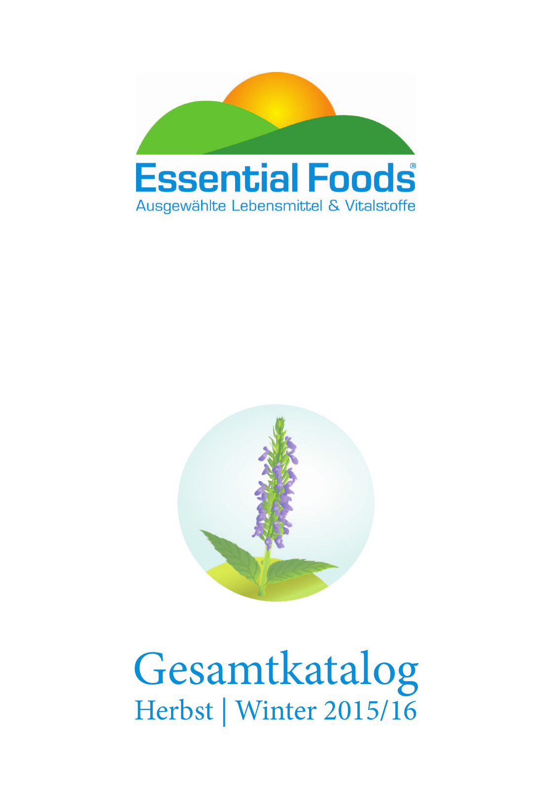 Vorschau Essential Foods Katalog 2016 Seite 1