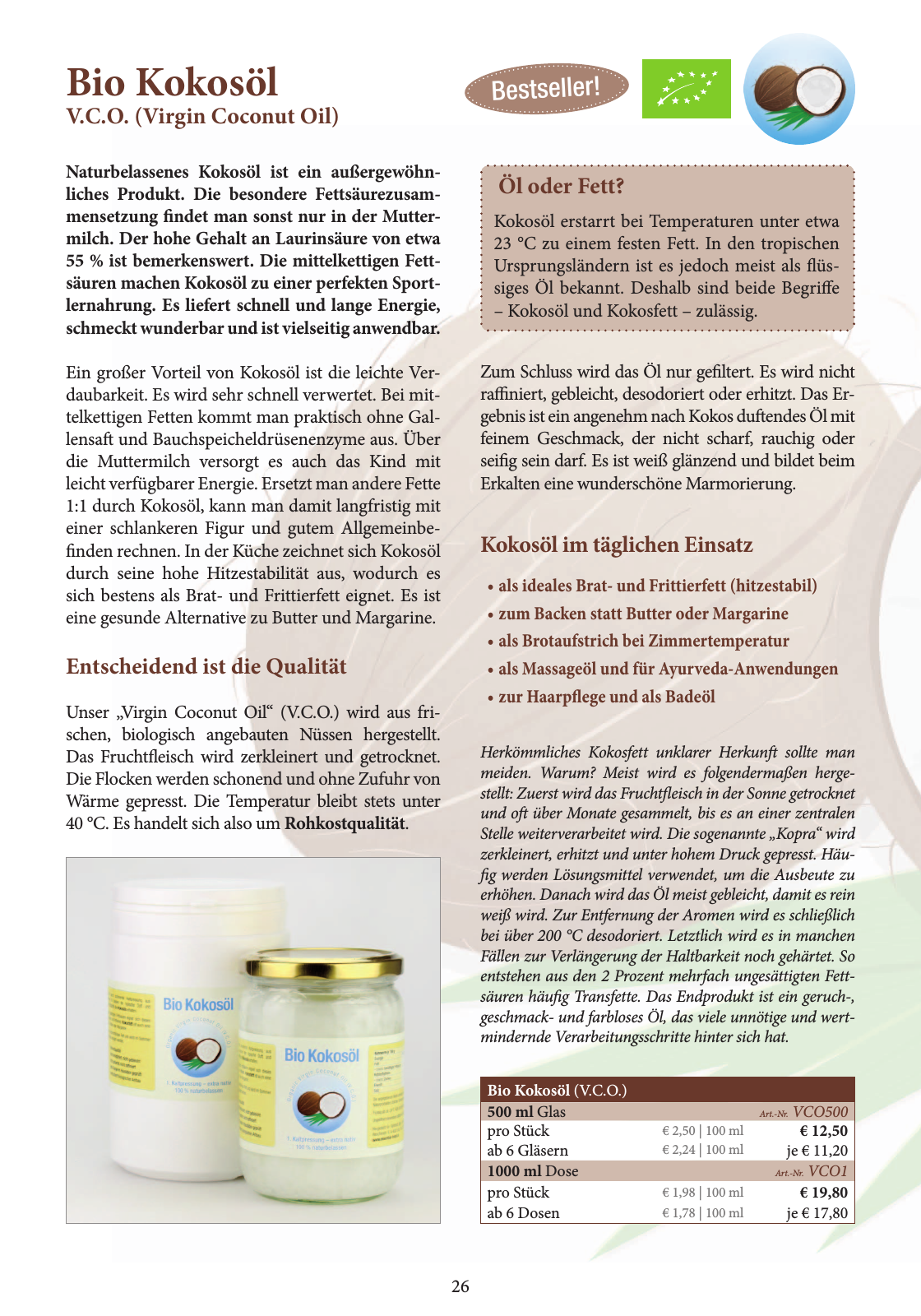 Vorschau Essential Foods Katalog 2016 Seite 26