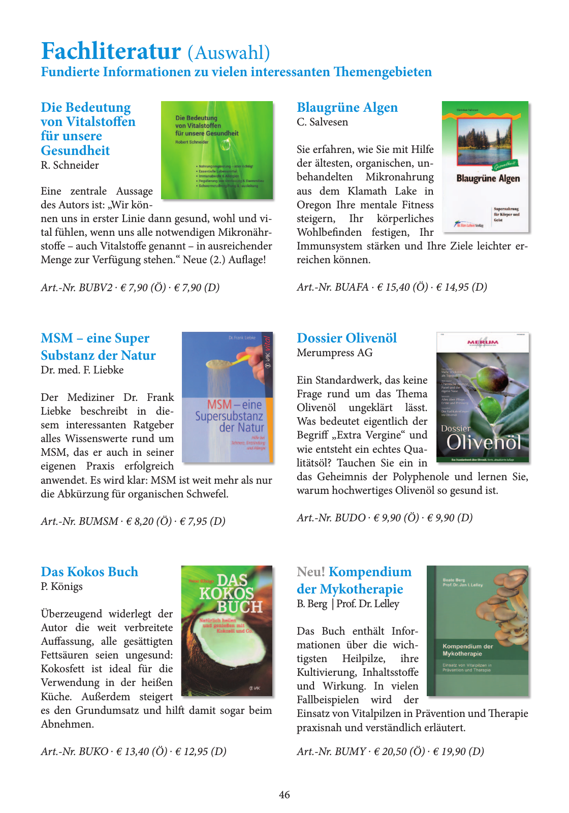 Vorschau Essential Foods Katalog 2016 Seite 46