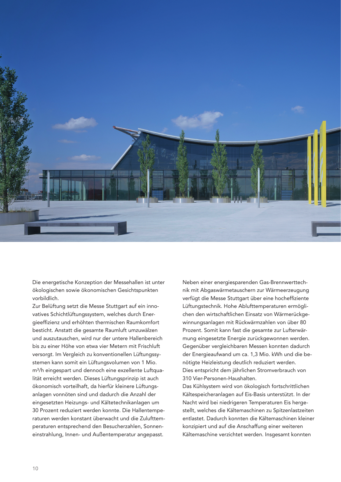 Vorschau Messe Stuttgart Nachhaltigkeitsbericht Seite 10