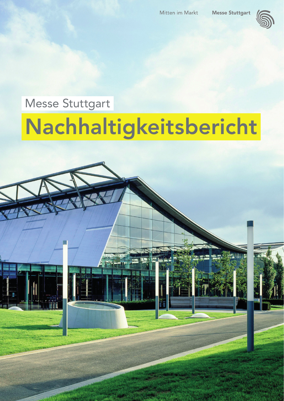 Vorschau Messe Stuttgart Nachhaltigkeitsbericht Seite 1