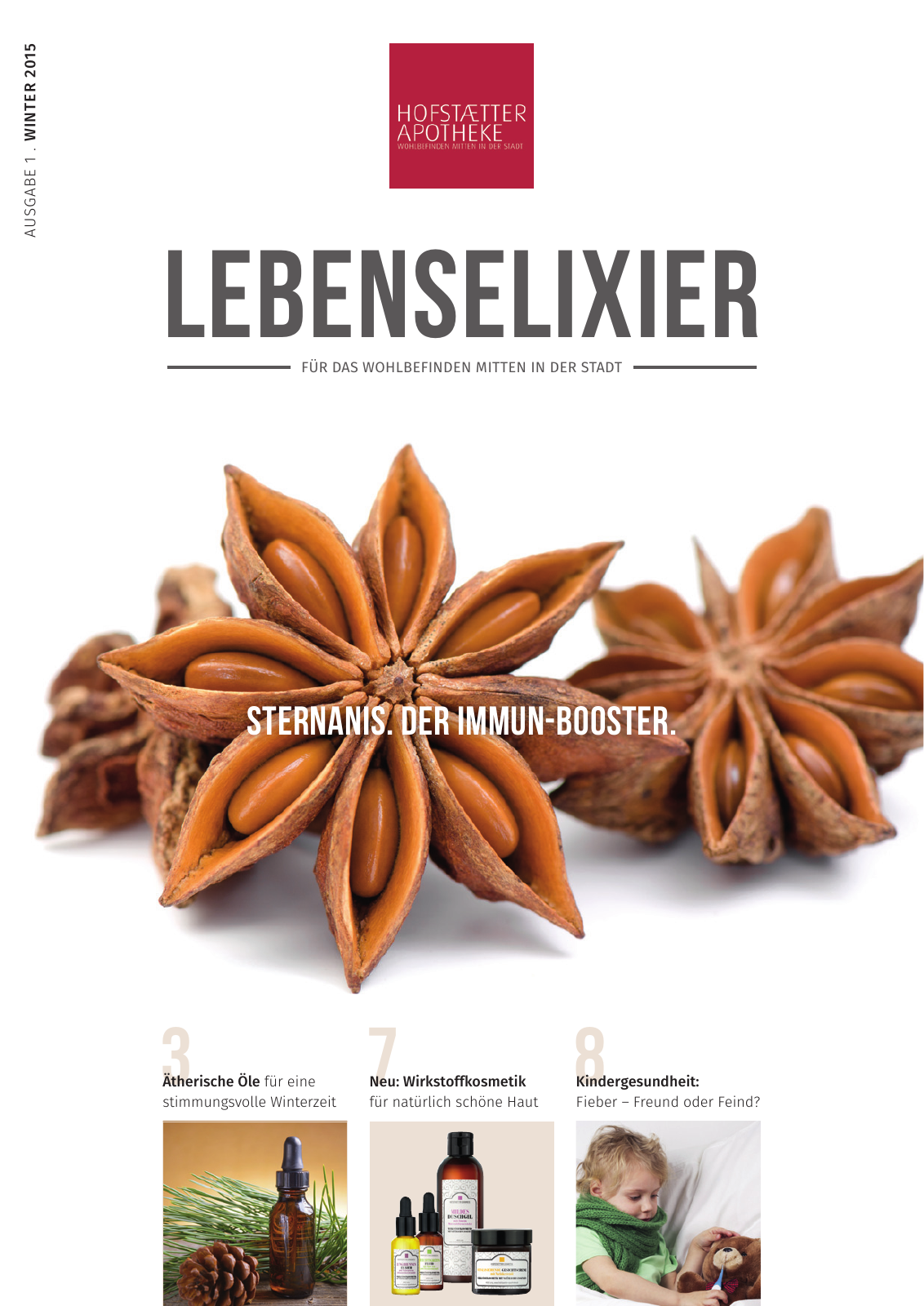 Vorschau Hofstaetter-Apotheke: Lebenselexier Winter 2015 Seite 1