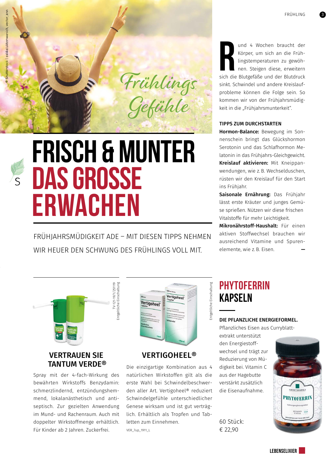 Vorschau Hofstaetter-Apotheke Lebenselixier Frühling 2020 Seite 3