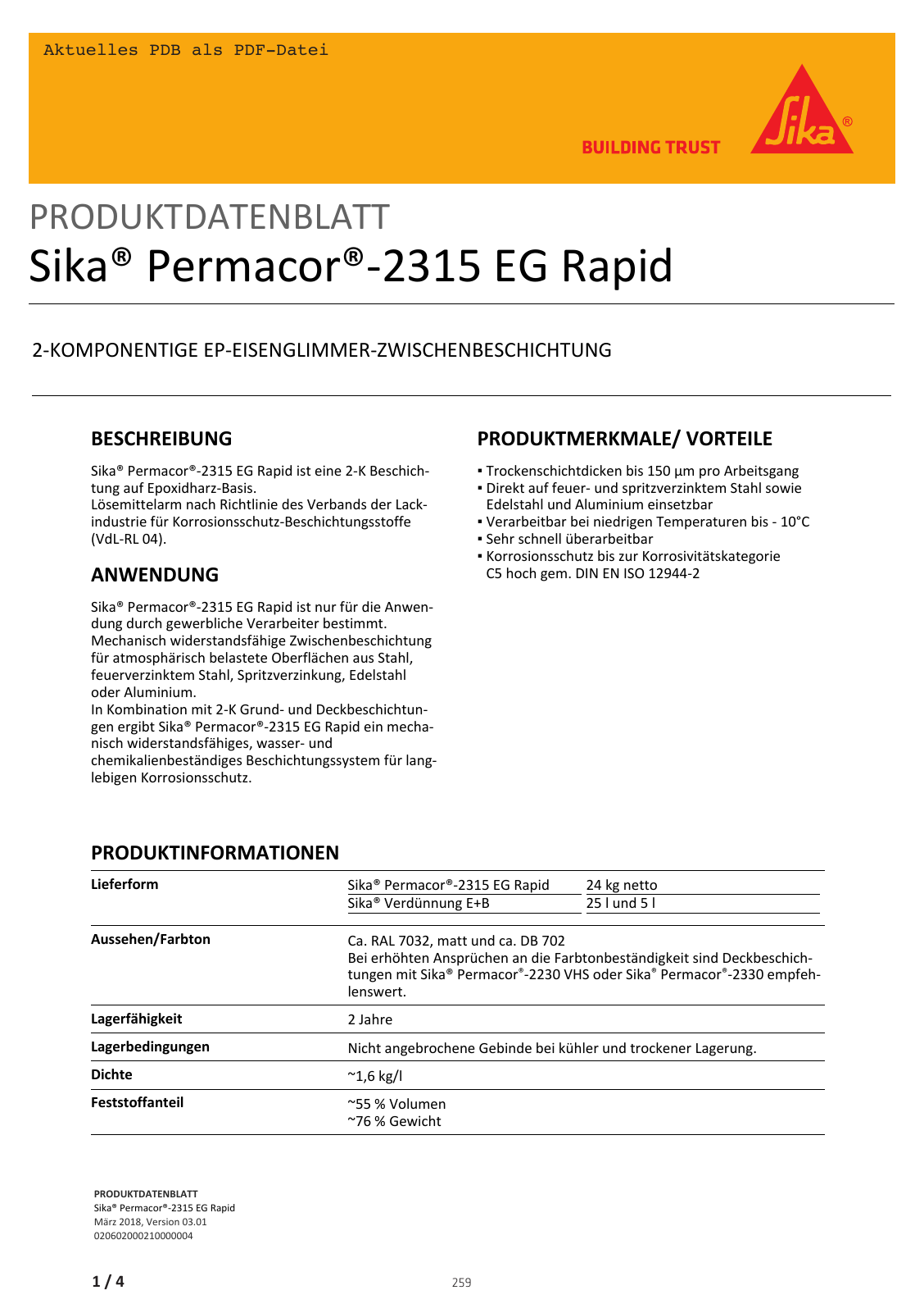 Vorschau Sika_Korrosionsschutz_und_Brandschutz_Band1 Seite 259