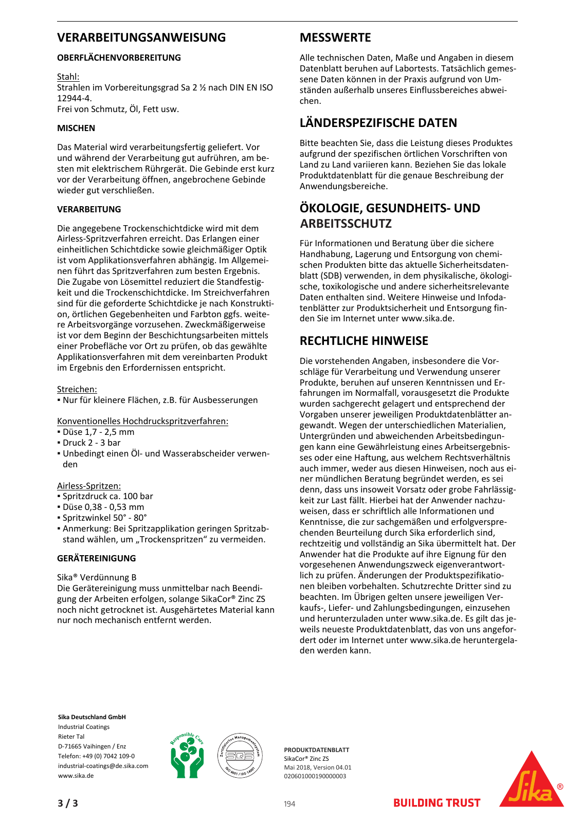 Vorschau Sika_Korrosionsschutz_und_Brandschutz_Band1 Seite 194