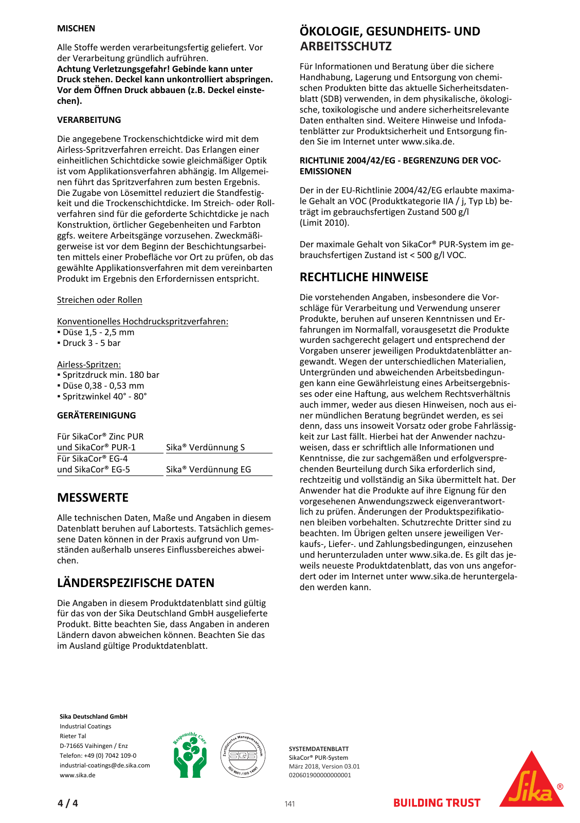 Vorschau Sika_Korrosionsschutz_und_Brandschutz_Band1 Seite 141