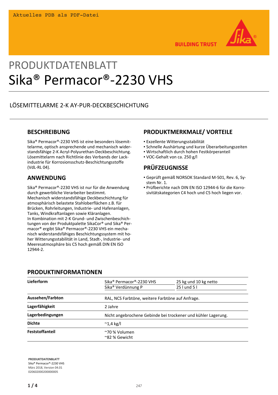 Vorschau Sika_Korrosionsschutz_und_Brandschutz_Band1 Seite 247