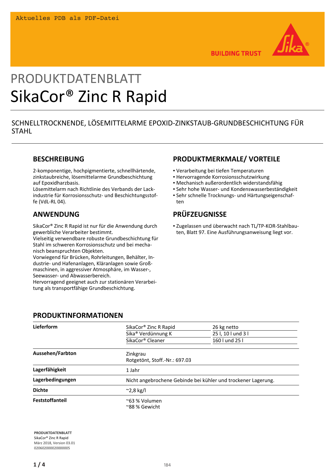 Vorschau Sika_Korrosionsschutz_und_Brandschutz_Band1 Seite 184
