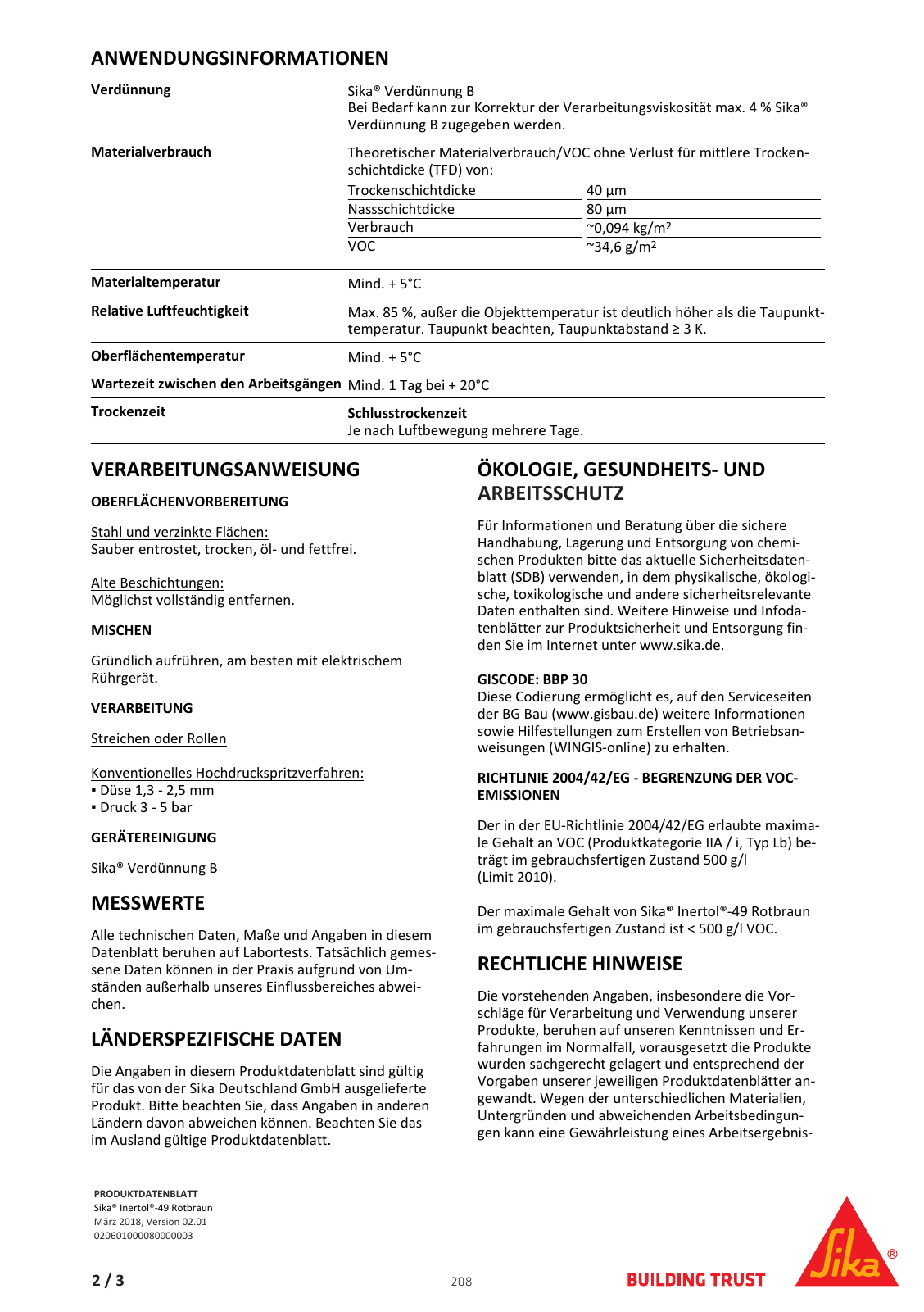 Vorschau Sika_Korrosionsschutz_und_Brandschutz_Band1 Seite 208