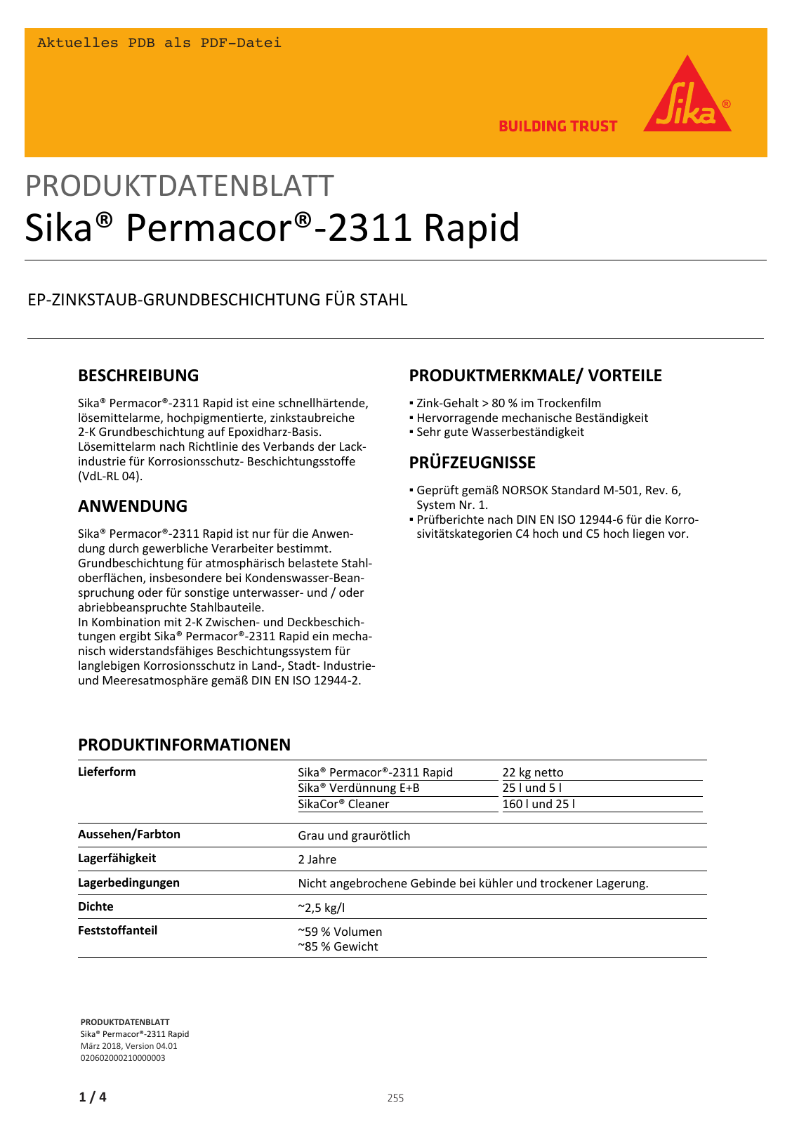 Vorschau Sika_Korrosionsschutz_und_Brandschutz_Band1 Seite 255
