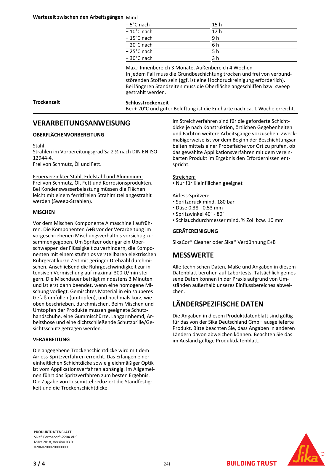 Vorschau Sika_Korrosionsschutz_und_Brandschutz_Band1 Seite 241