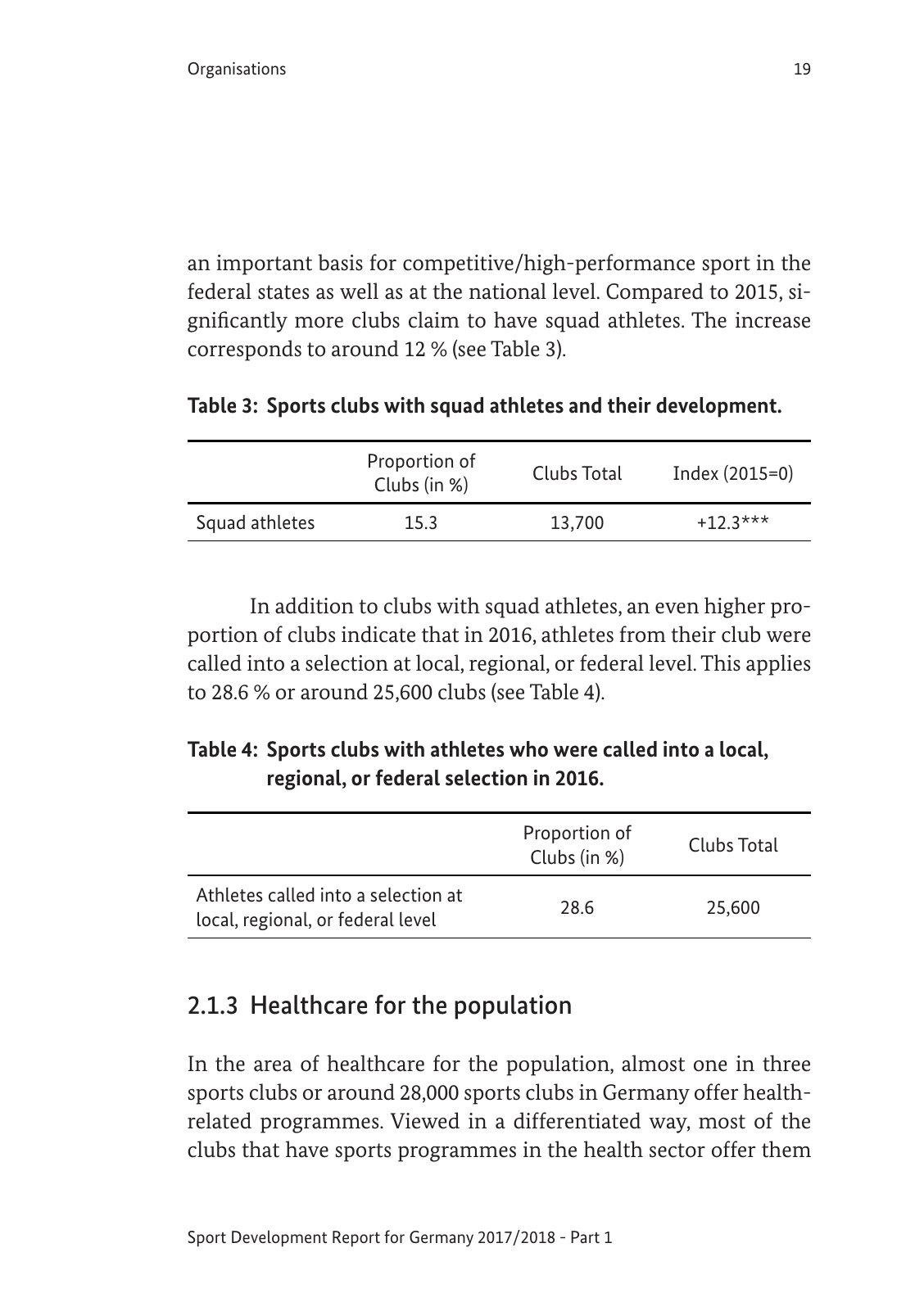 Vorschau SEB-Bericht - Bundesbericht (englisch) Seite 19