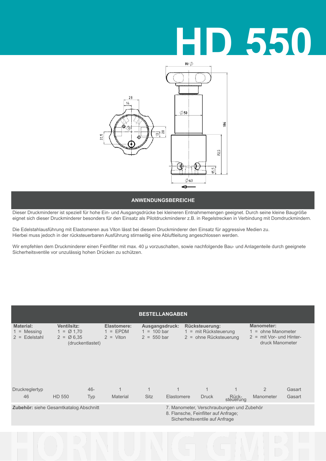 Vorschau Katalog Armaturen für Reinstgase - Hornung GmbH Seite 105
