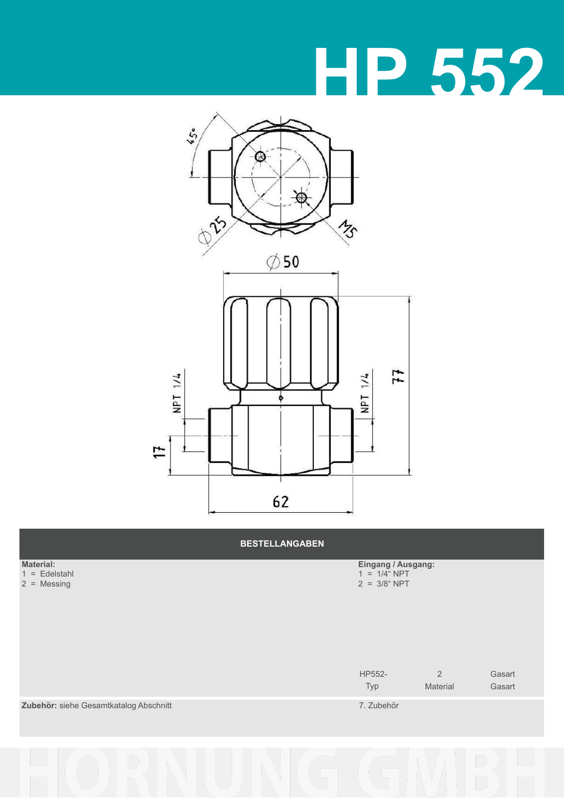 Vorschau Katalog Armaturen für Reinstgase - Hornung GmbH Seite 135