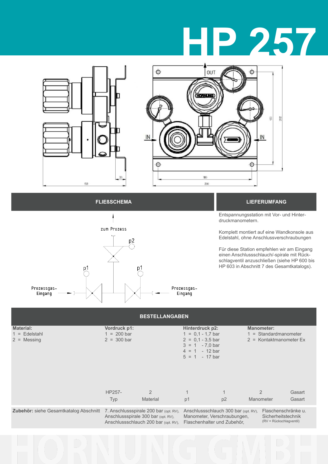Vorschau Katalog Armaturen für Reinstgase - Hornung GmbH Seite 59
