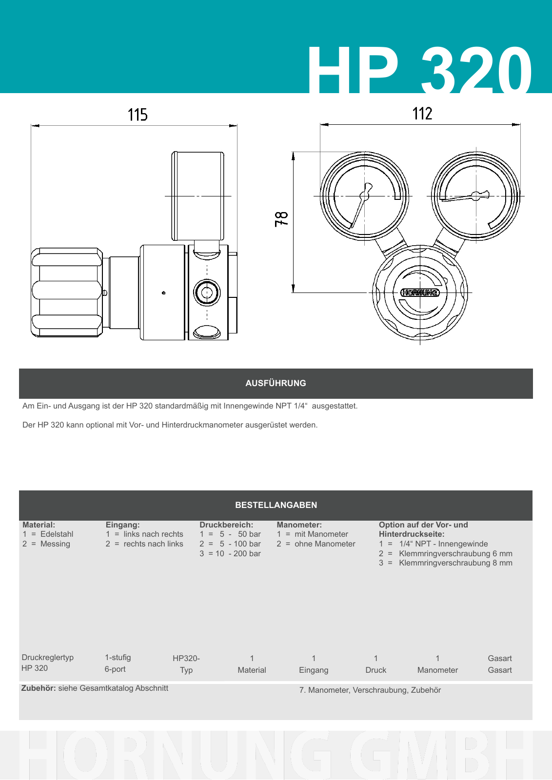 Vorschau Katalog Armaturen für Reinstgase - Hornung GmbH Seite 89