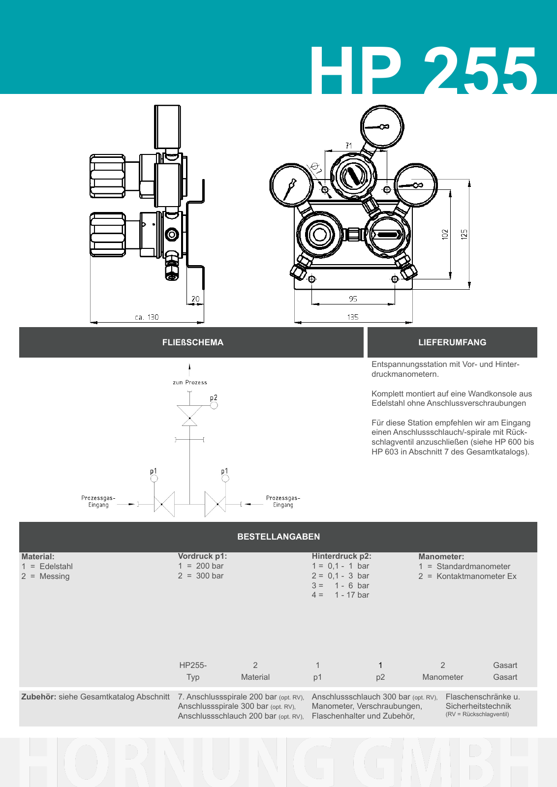 Vorschau Katalog Armaturen für Reinstgase - Hornung GmbH Seite 55