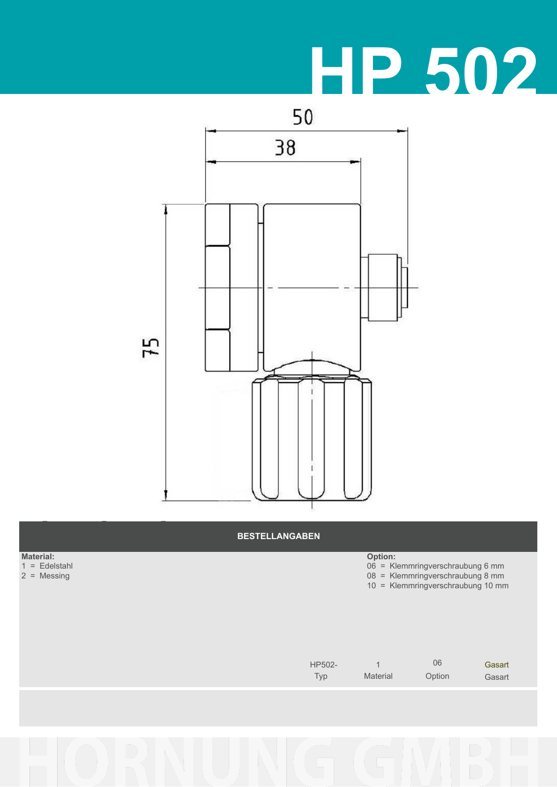 Vorschau Katalog Armaturen für Reinstgase - Hornung GmbH Seite 141