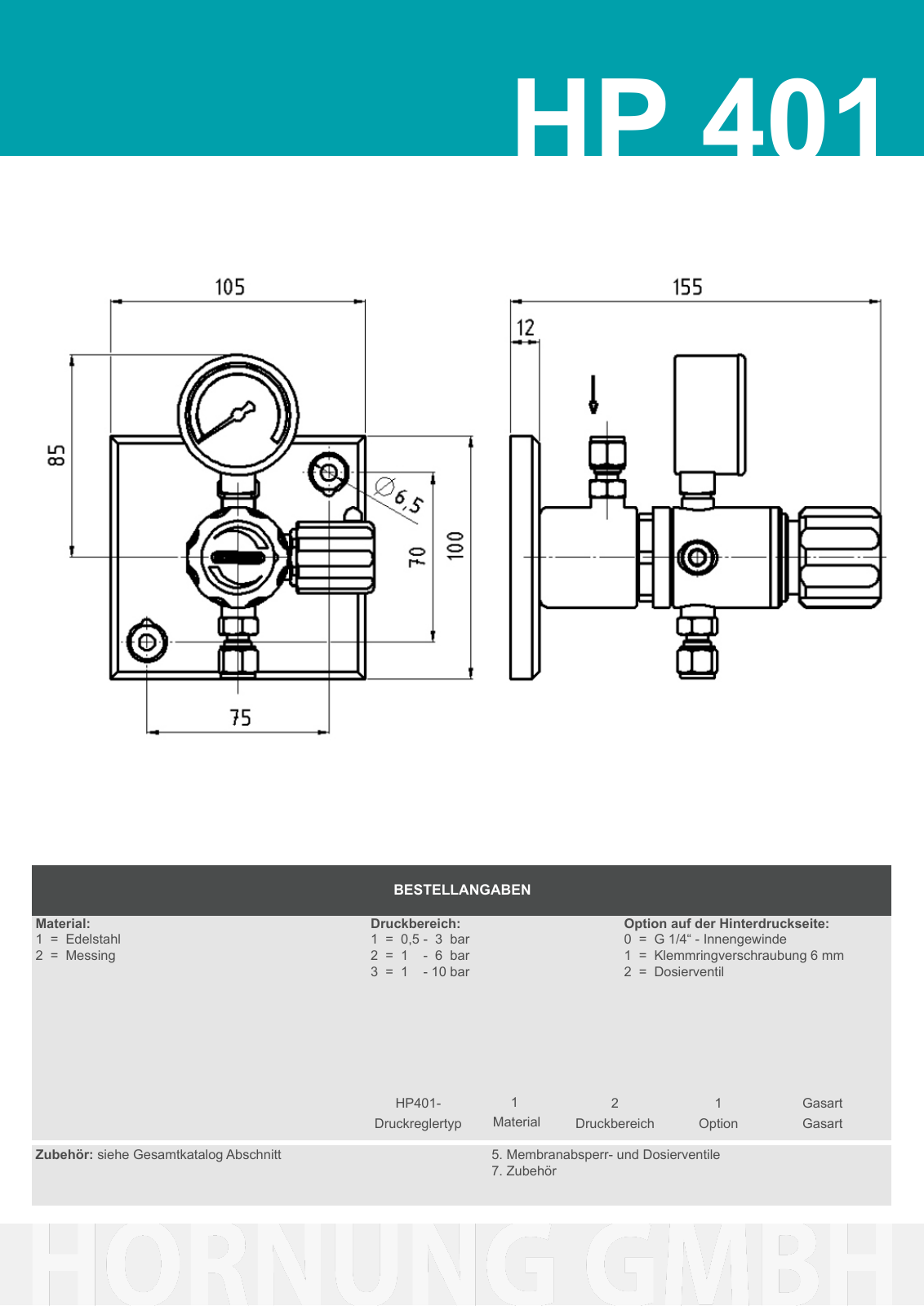 Vorschau Katalog Armaturen für Reinstgase - Hornung GmbH Seite 117