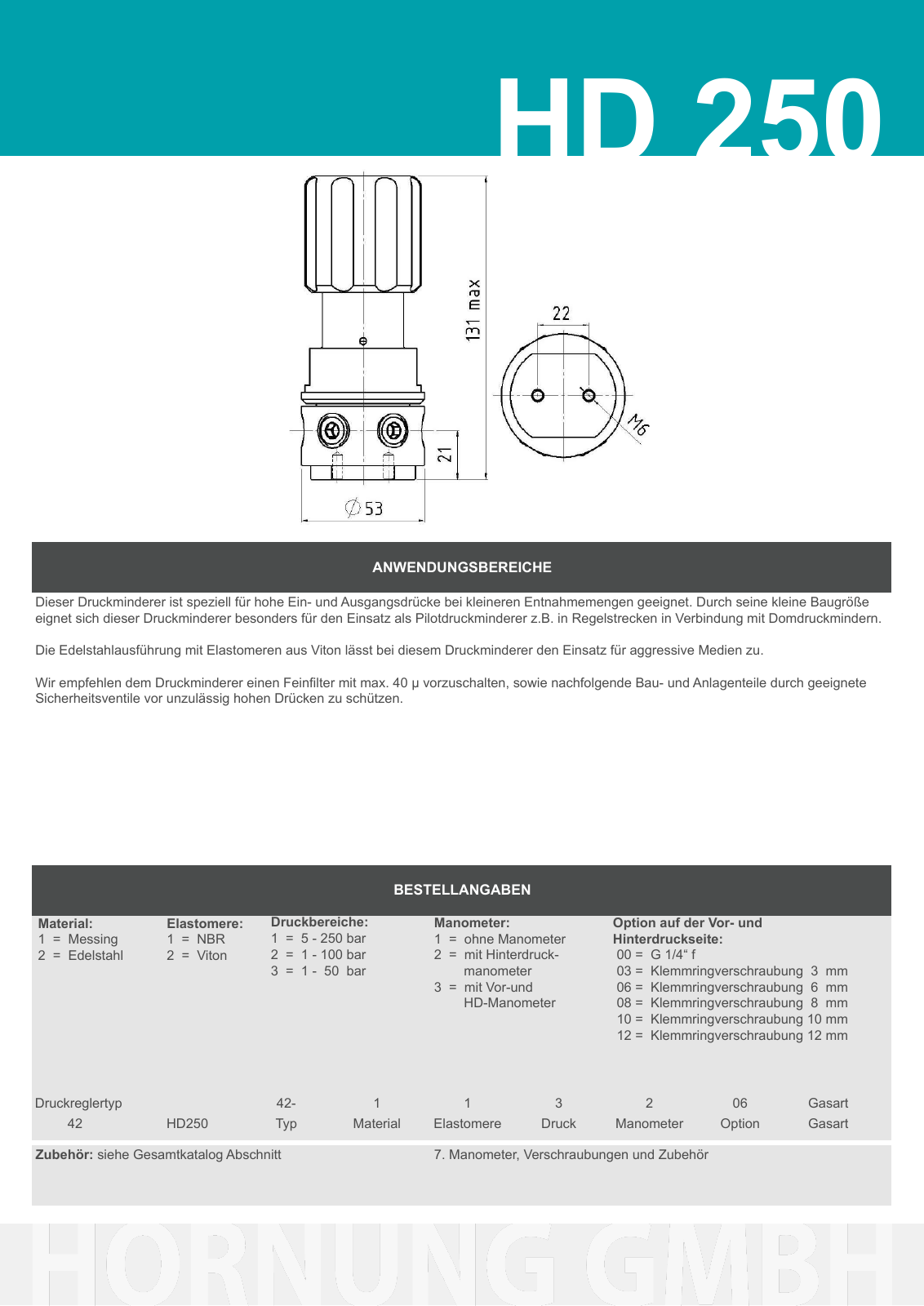 Vorschau Katalog Armaturen für Reinstgase - Hornung GmbH Seite 101