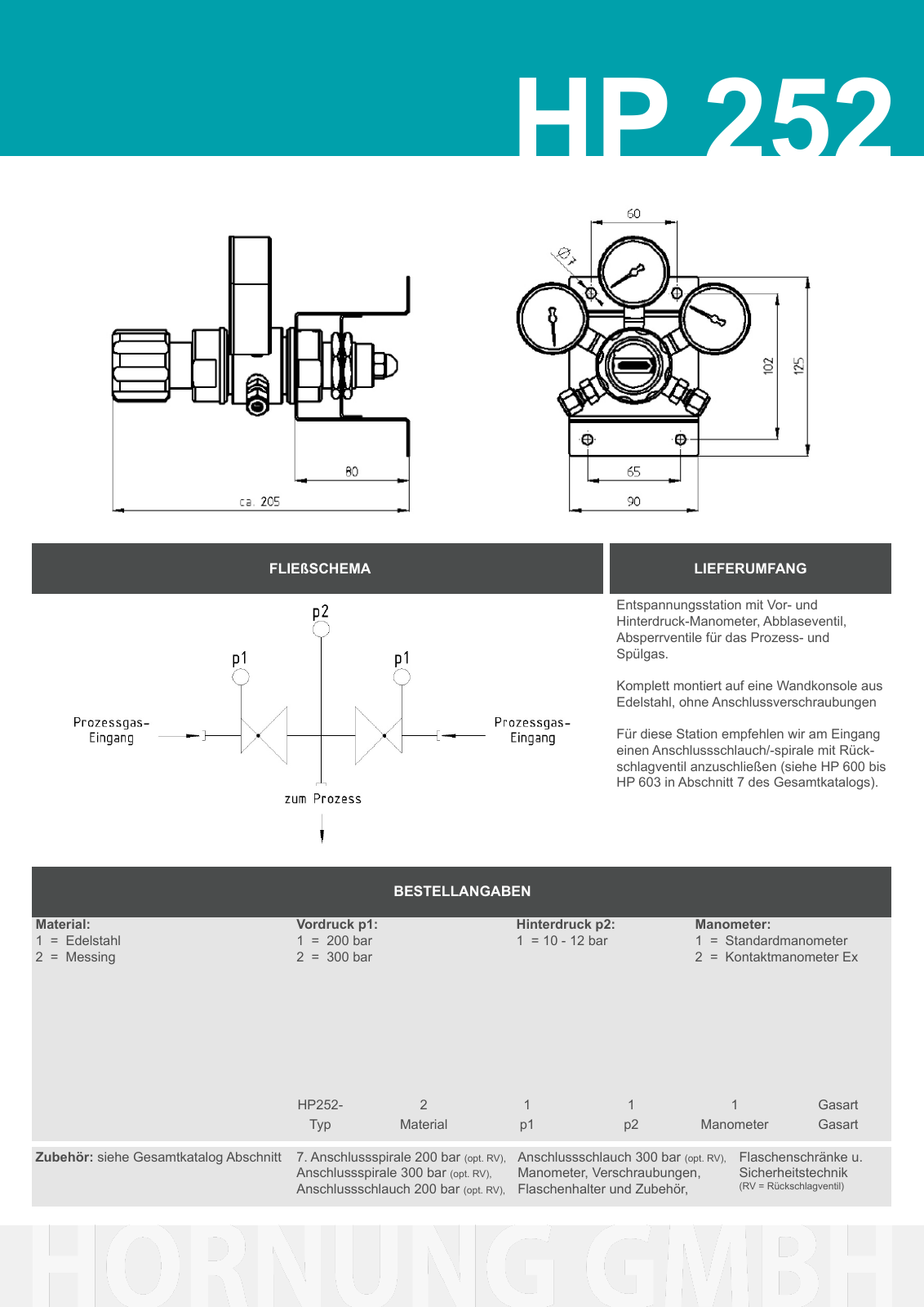 Vorschau Katalog Armaturen für Reinstgase - Hornung GmbH Seite 49