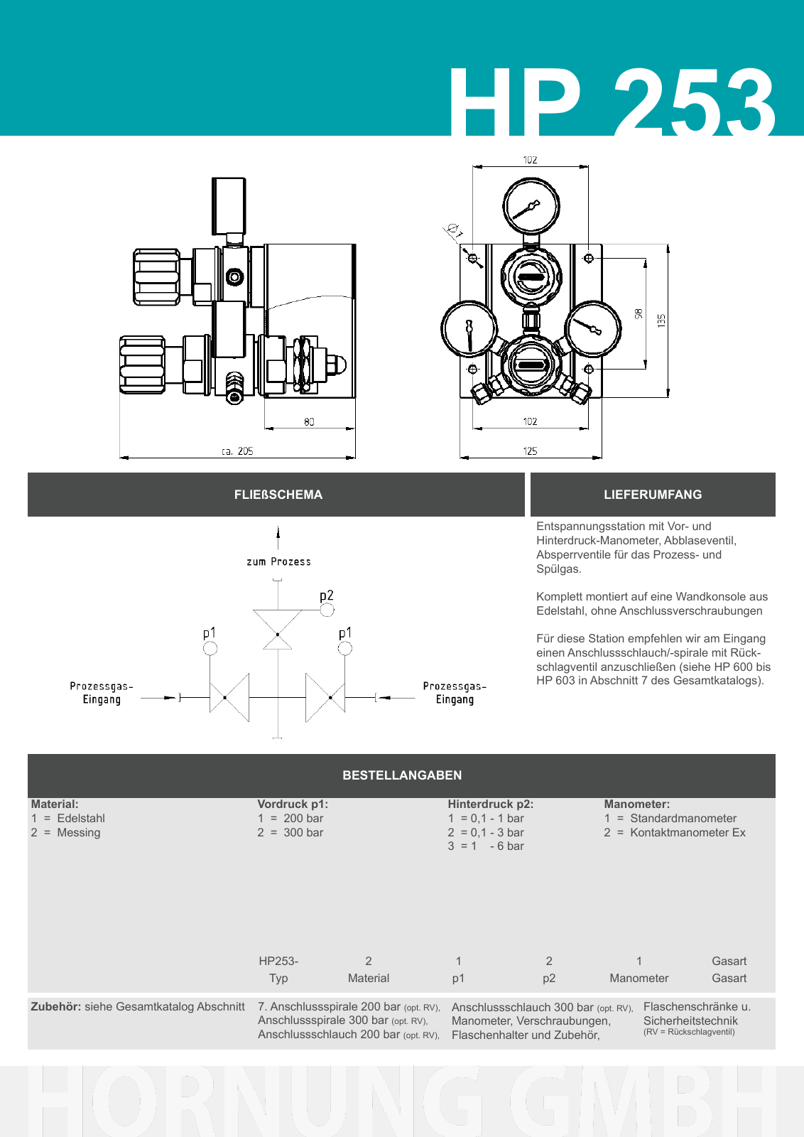 Vorschau Katalog Armaturen für Reinstgase - Hornung GmbH Seite 51