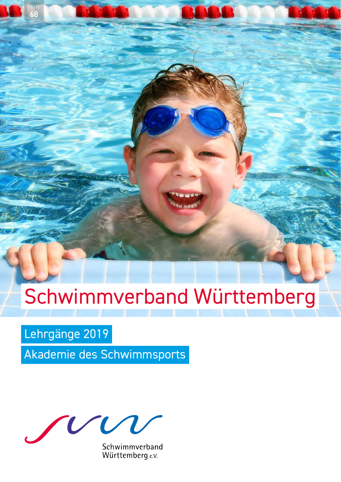 Vorschau Lehrgänge 2019 // Akademie des Schwimmsports Seite 68