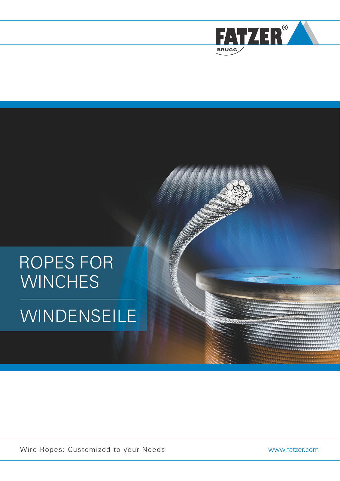 Vorschau Winch Ropes from FATZER / Windenseile von FATZER Seite 1