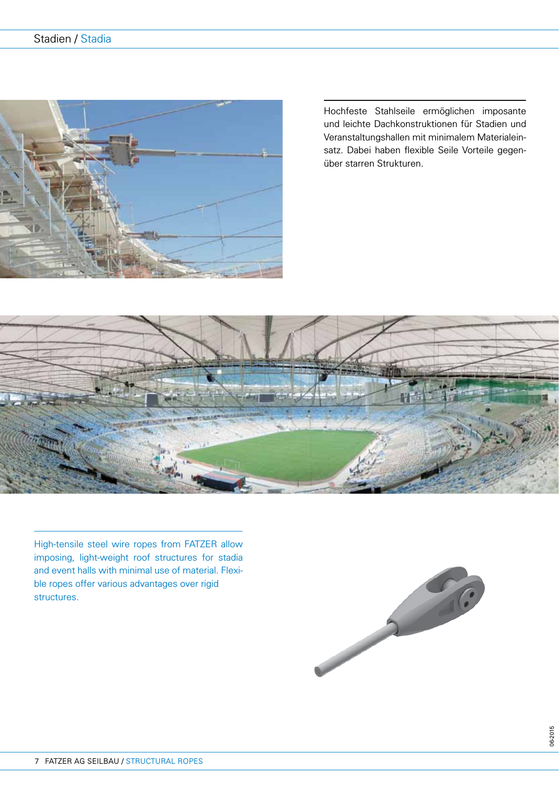Vorschau FATZER AG Structural Ropes Company Brochure Seite 8