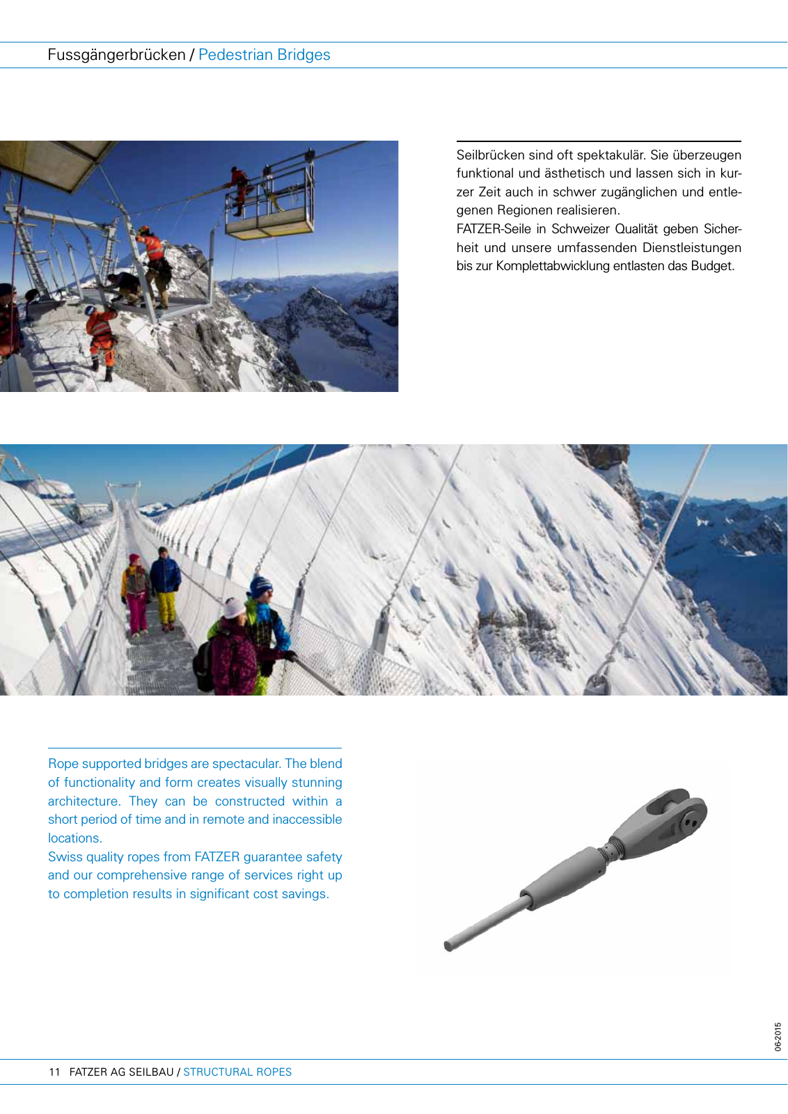 Vorschau FATZER AG Structural Ropes Company Brochure Seite 12