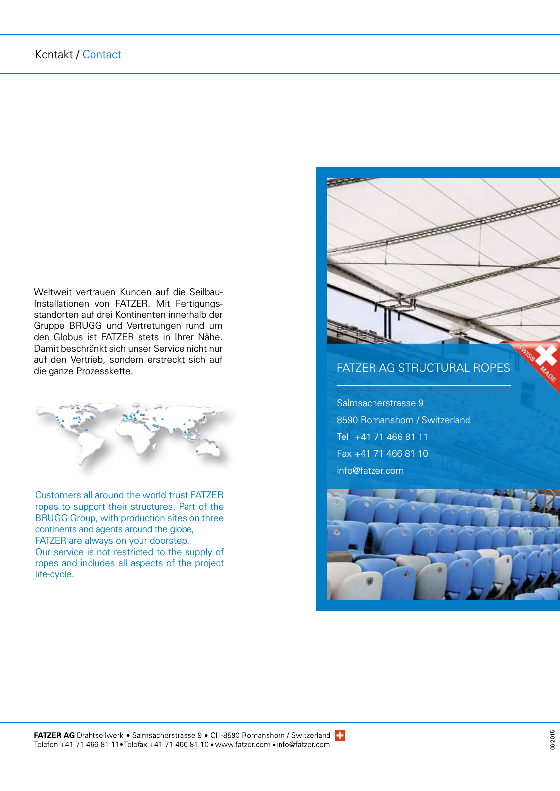 Vorschau FATZER AG Structural Ropes Company Brochure Seite 48