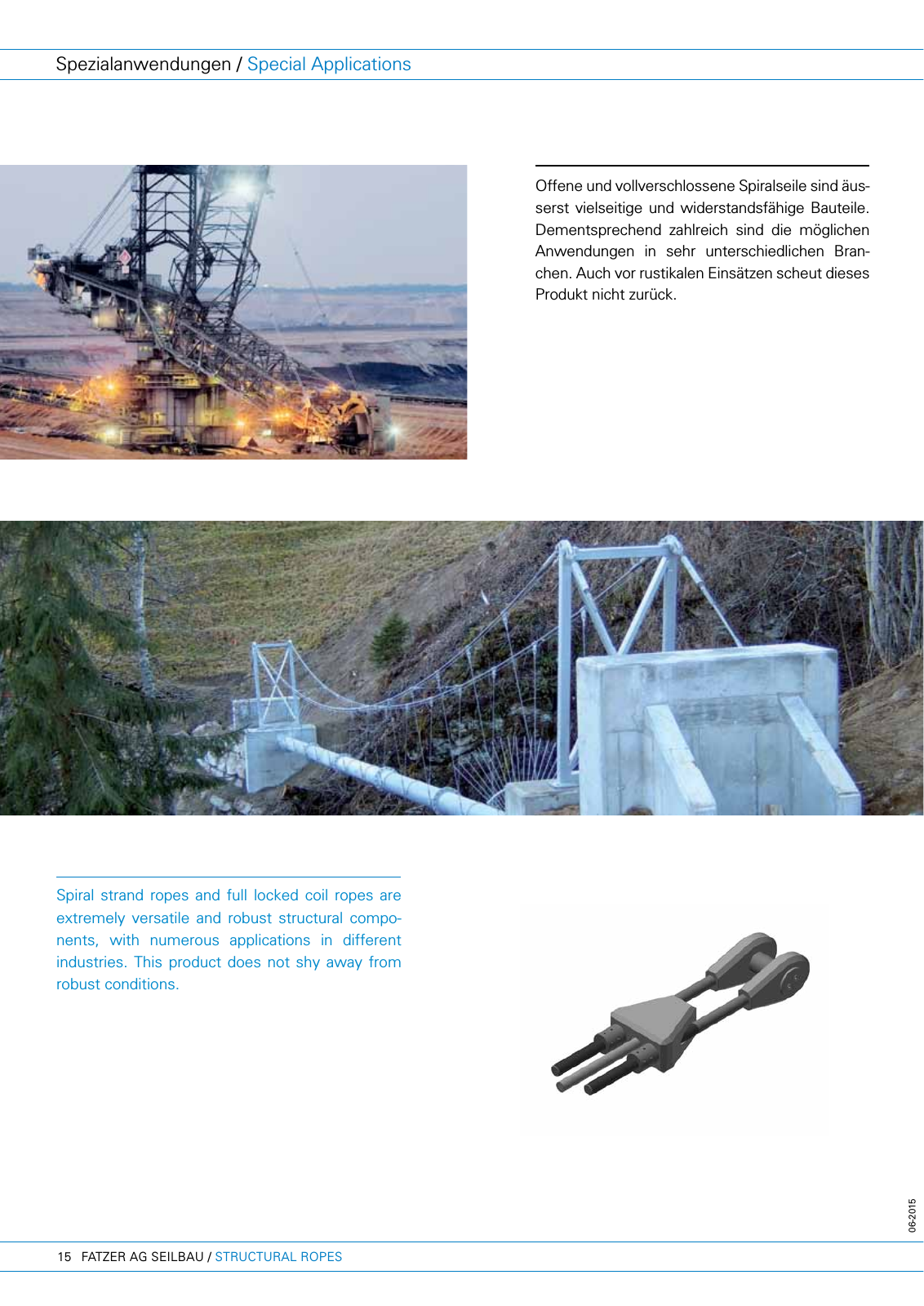Vorschau FATZER AG Structural Ropes Company Brochure Seite 16