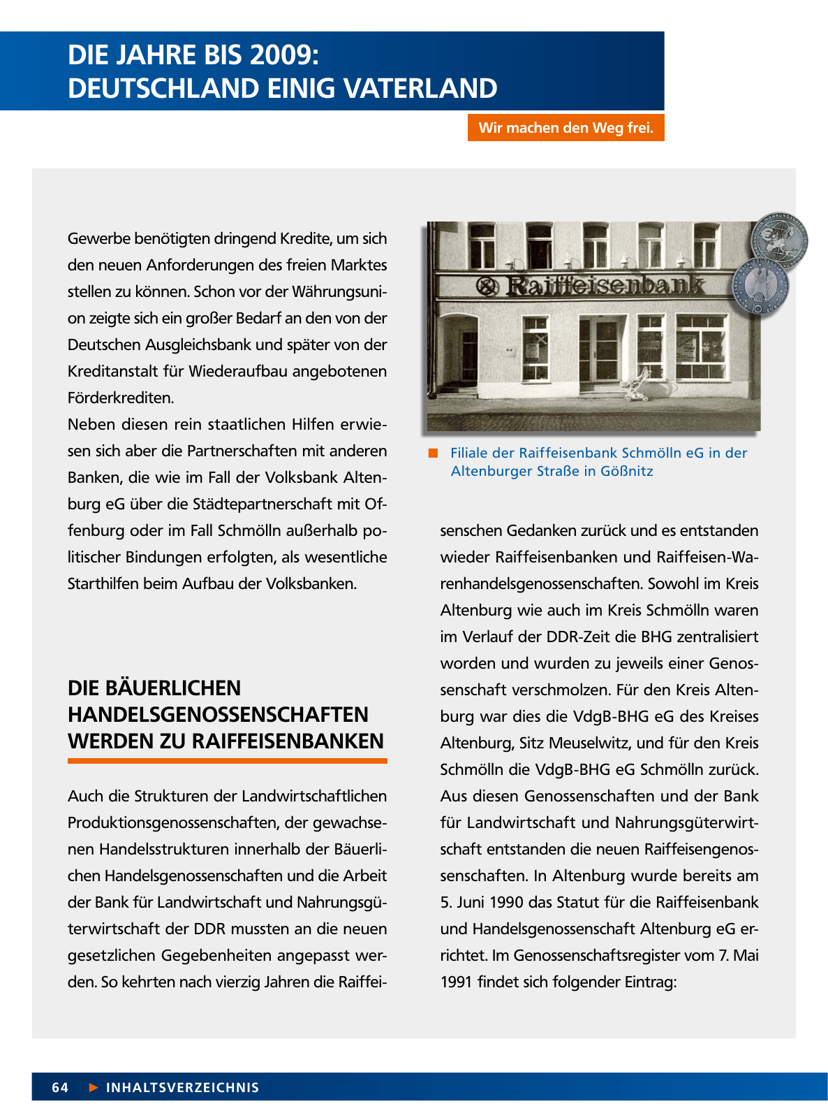Vorschau Von der Idee, sich selbst zu helfen – 150 Jahre genossenschaftliches Bankwesen im Altenburger Land Seite 64