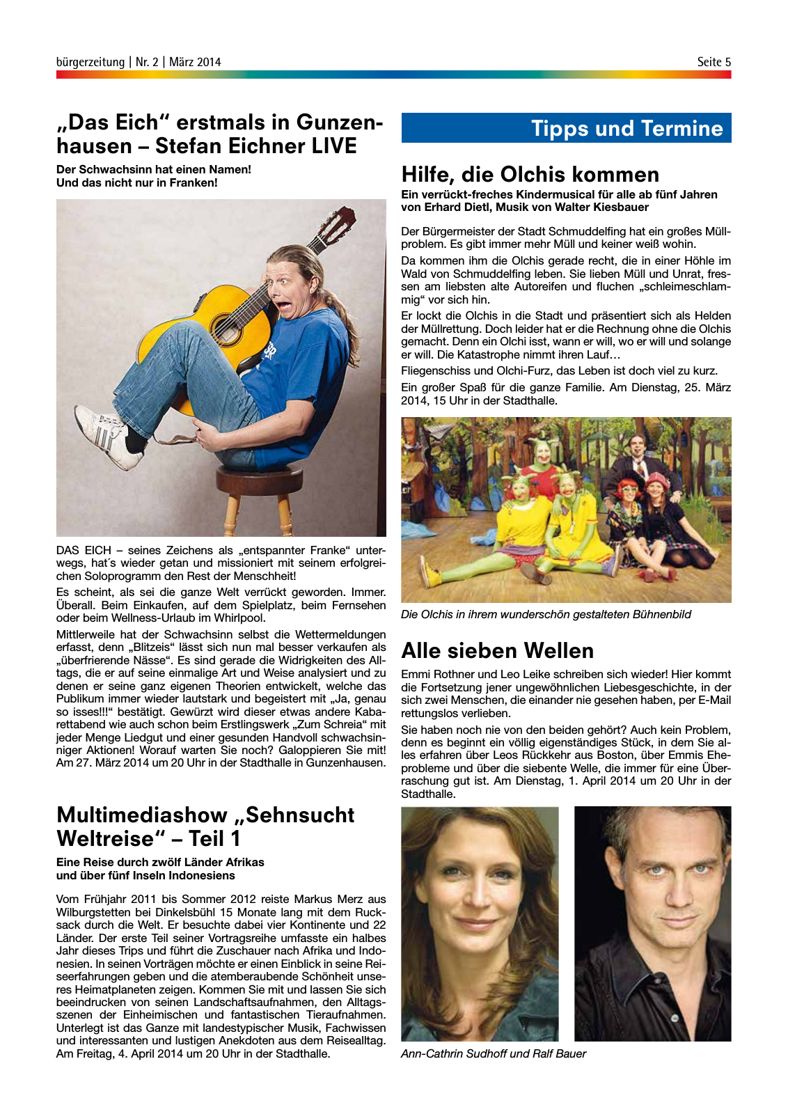 Vorschau StadtLandGUN Nr. 2 März 2014 Seite 5