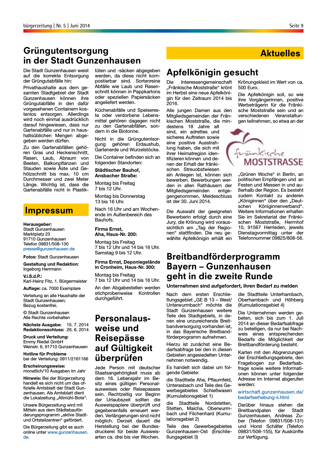 Vorschau buergerzeitung_Nr_5_Juni_2014 Seite 9