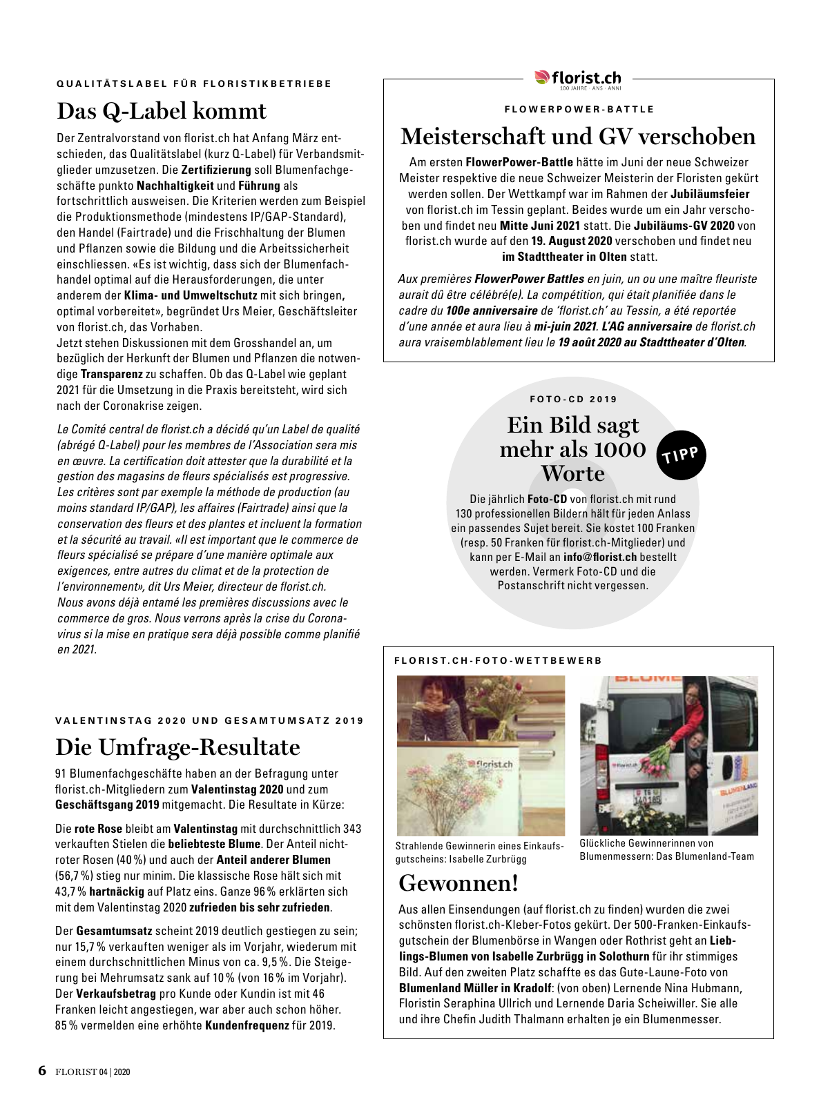 Vorschau Florist - Ausgabe April 2020 Seite 4