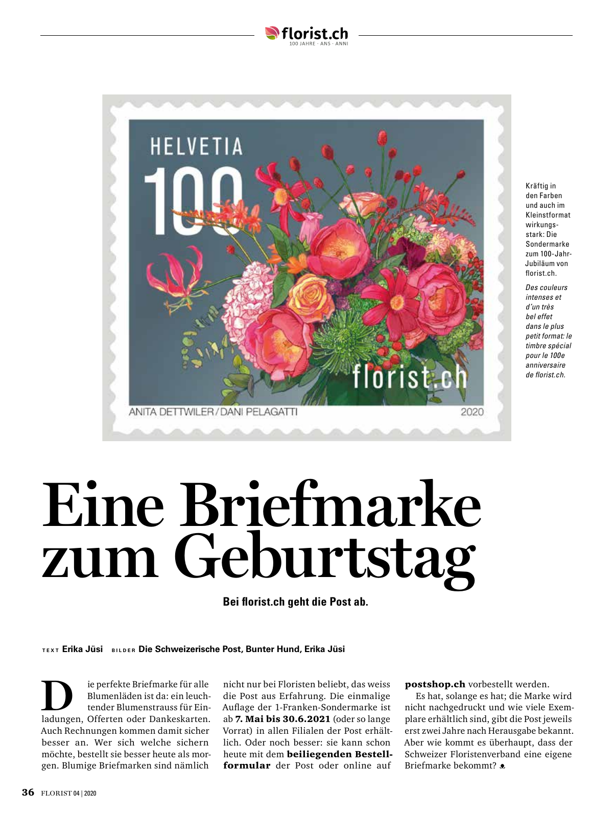 Vorschau Florist - Ausgabe April 2020 Seite 34
