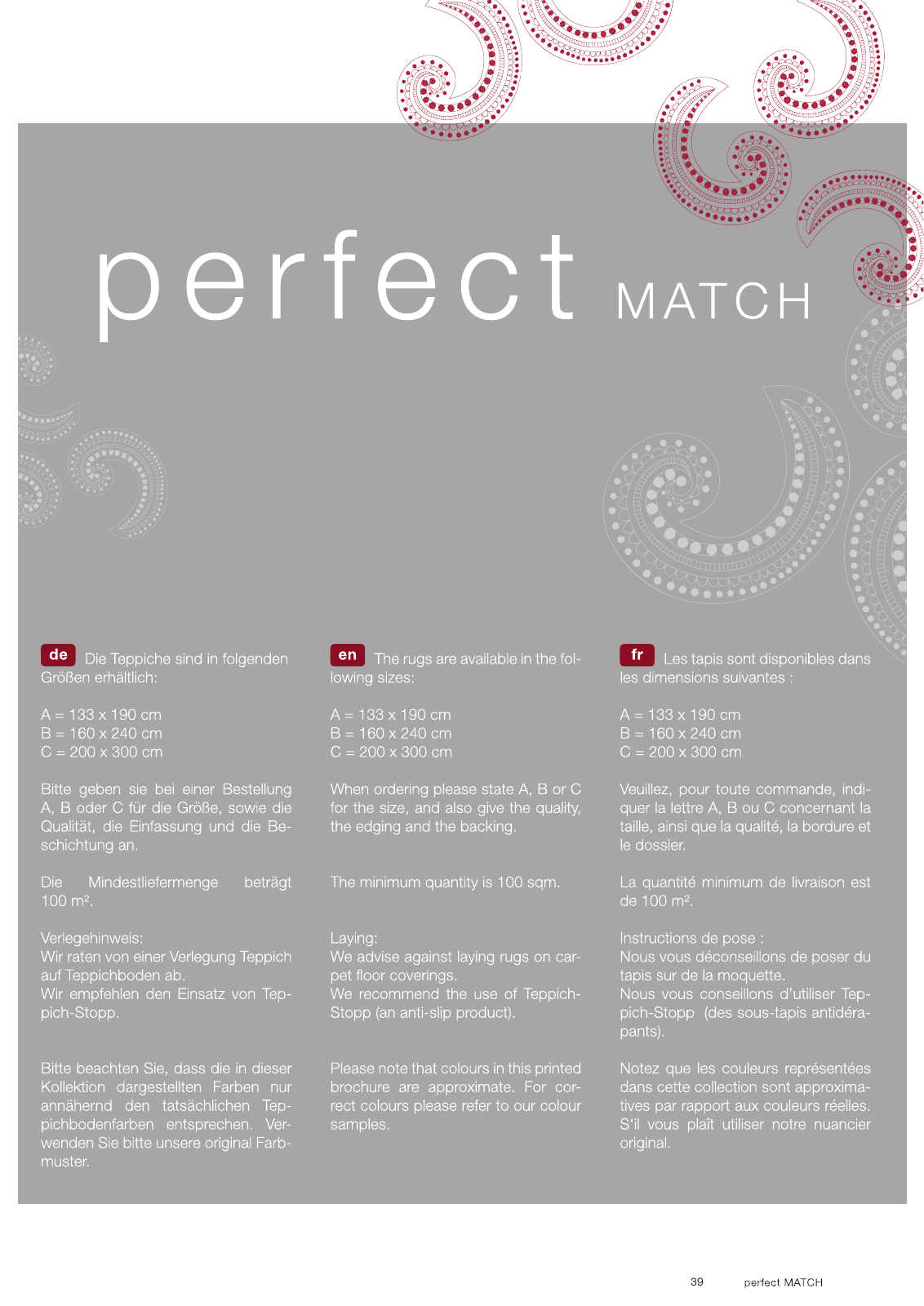Vorschau Rug Guide perfect match Seite 39
