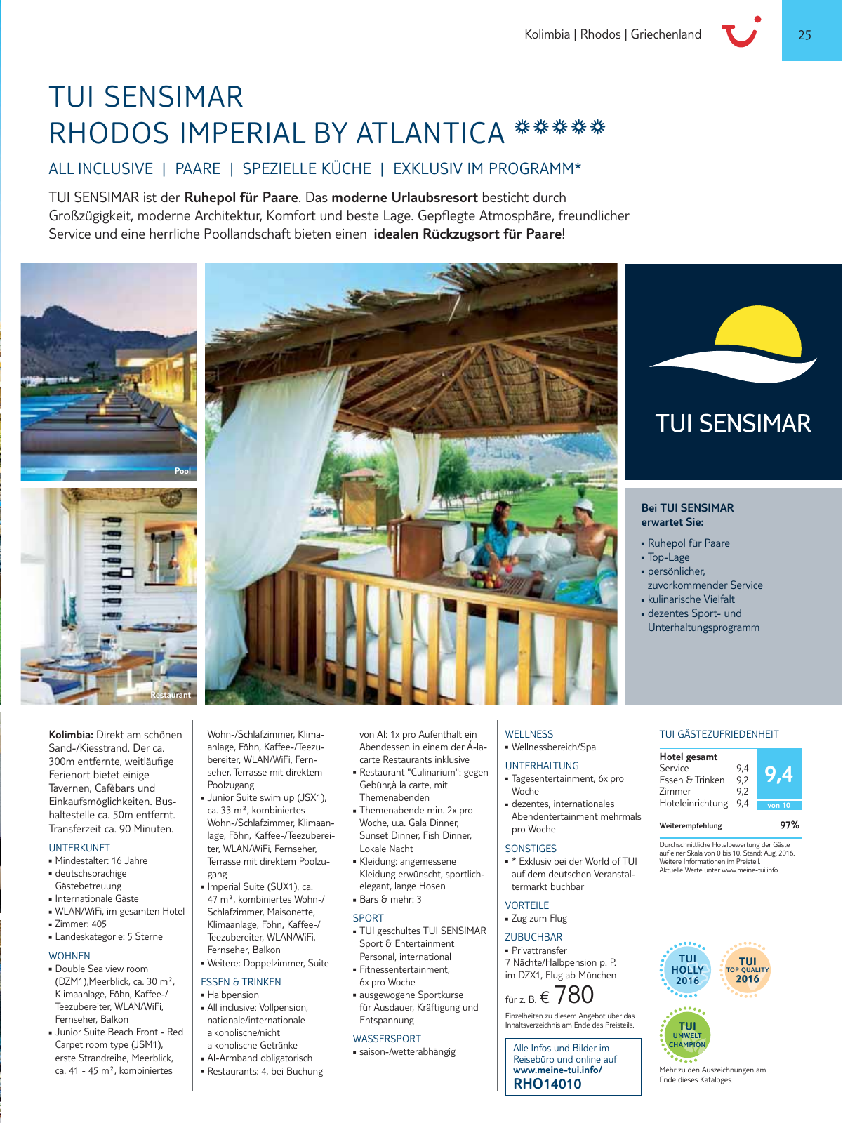 Vorschau TUI SENSIMAR Onlinekatalog - Sommer 2017 Seite 25