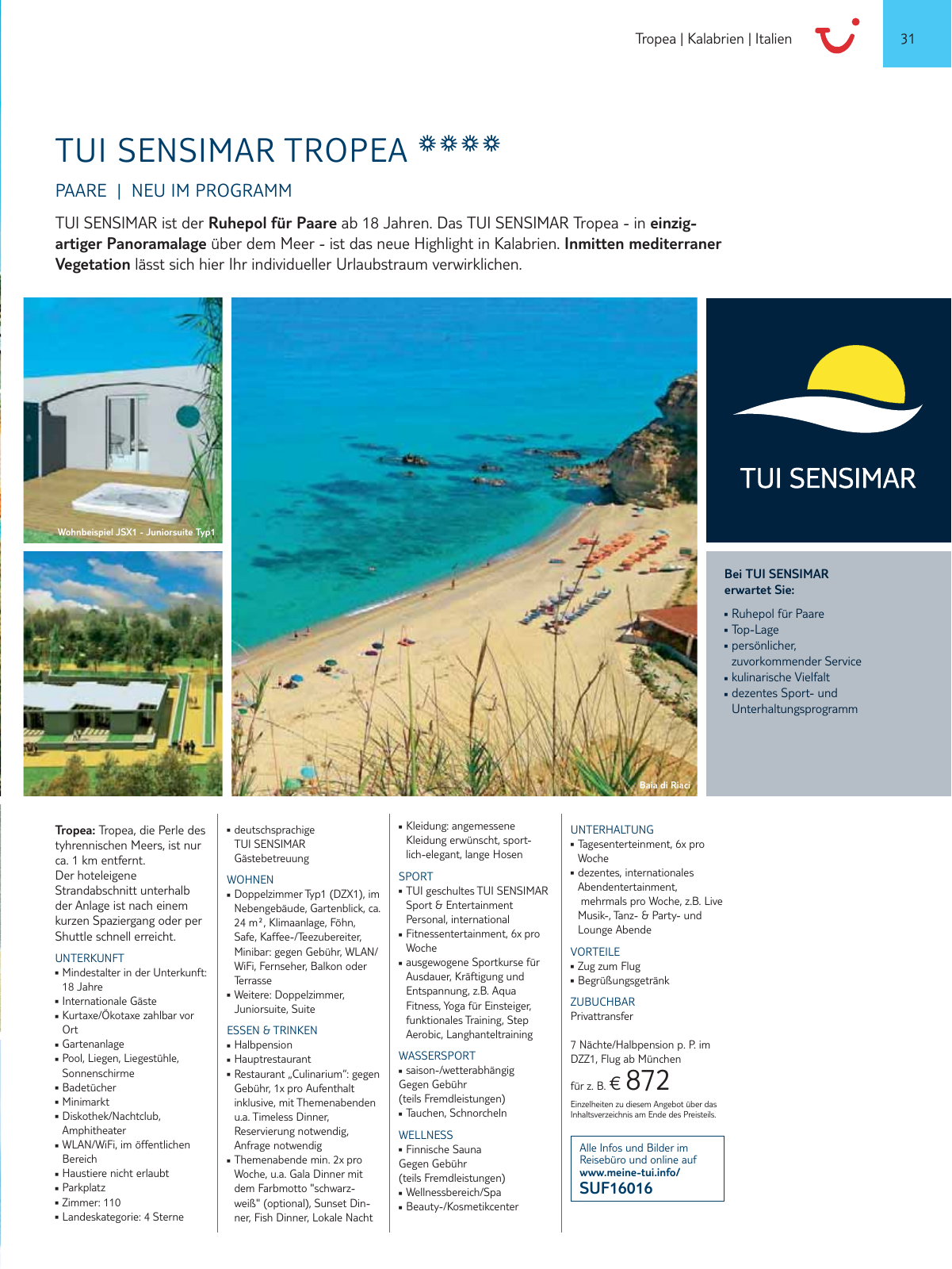 Vorschau TUI SENSIMAR Onlinekatalog - Sommer 2017 Seite 31
