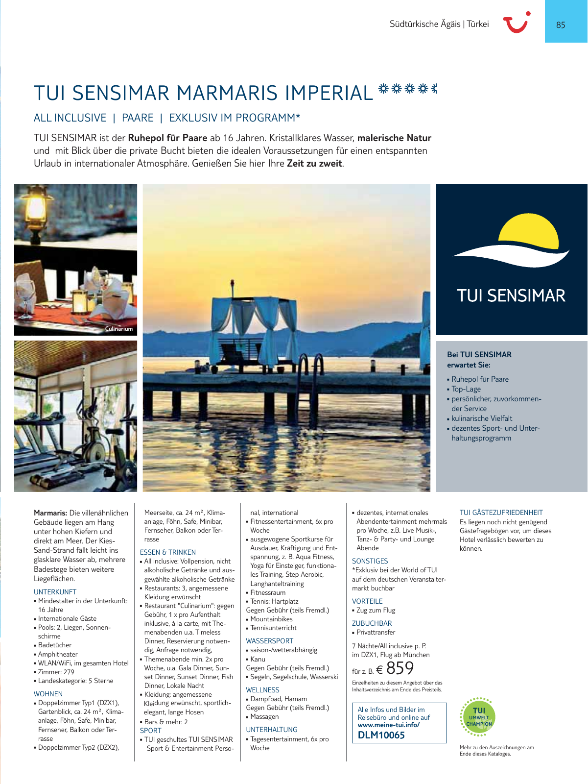 Vorschau TUI SENSIMAR Onlinekatalog - Sommer 2017 Seite 85