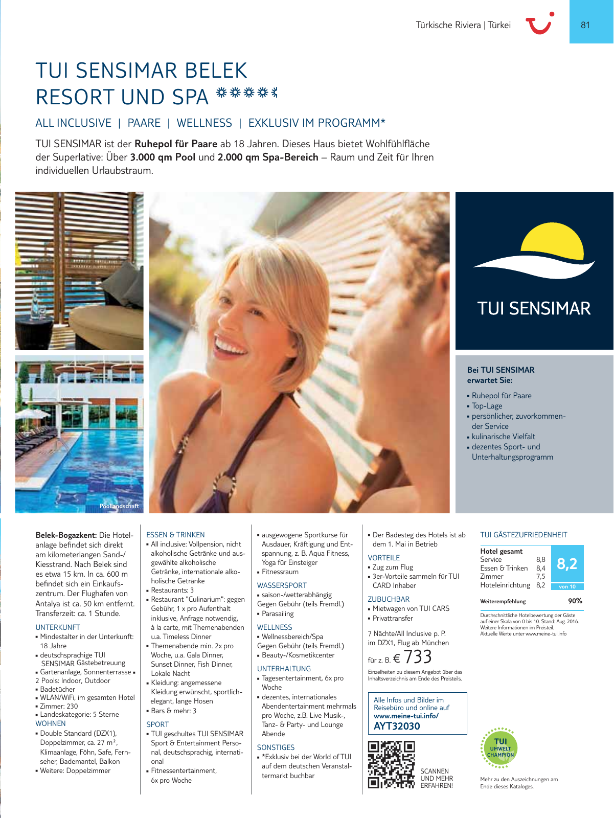 Vorschau TUI SENSIMAR Onlinekatalog - Sommer 2017 Seite 81