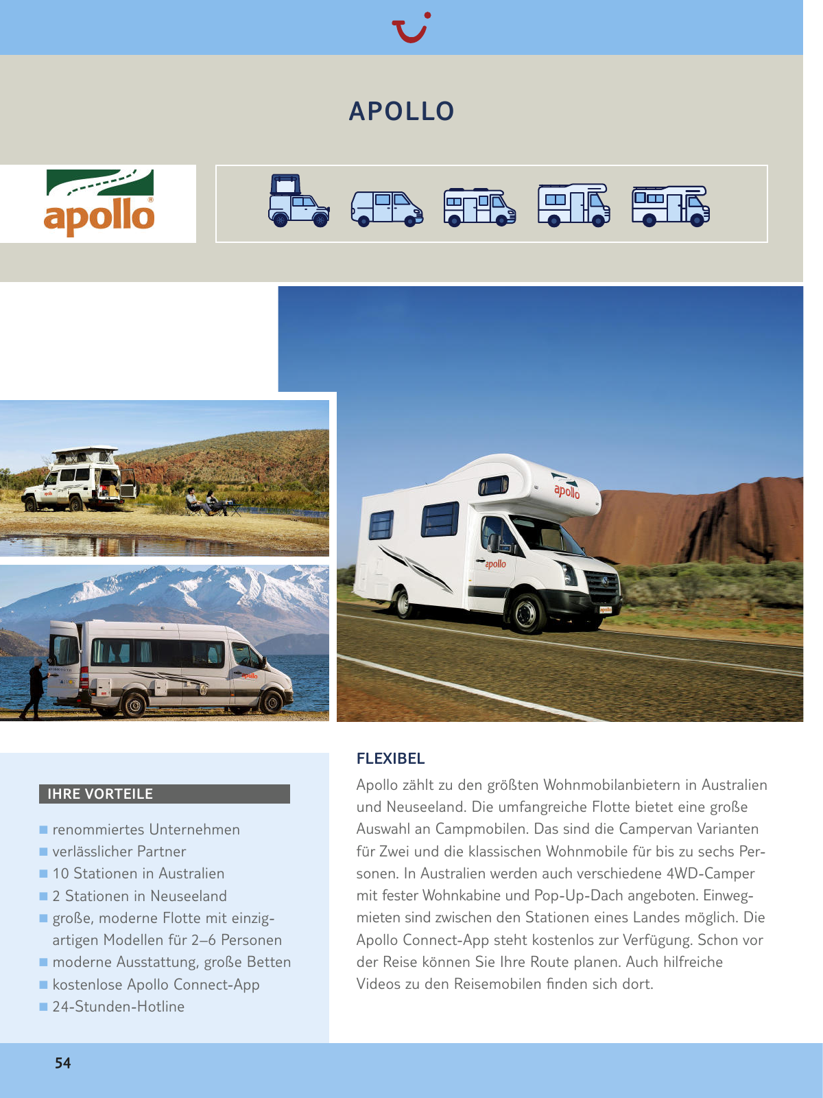 Vorschau TUI Camper 2021/22 Seite 54