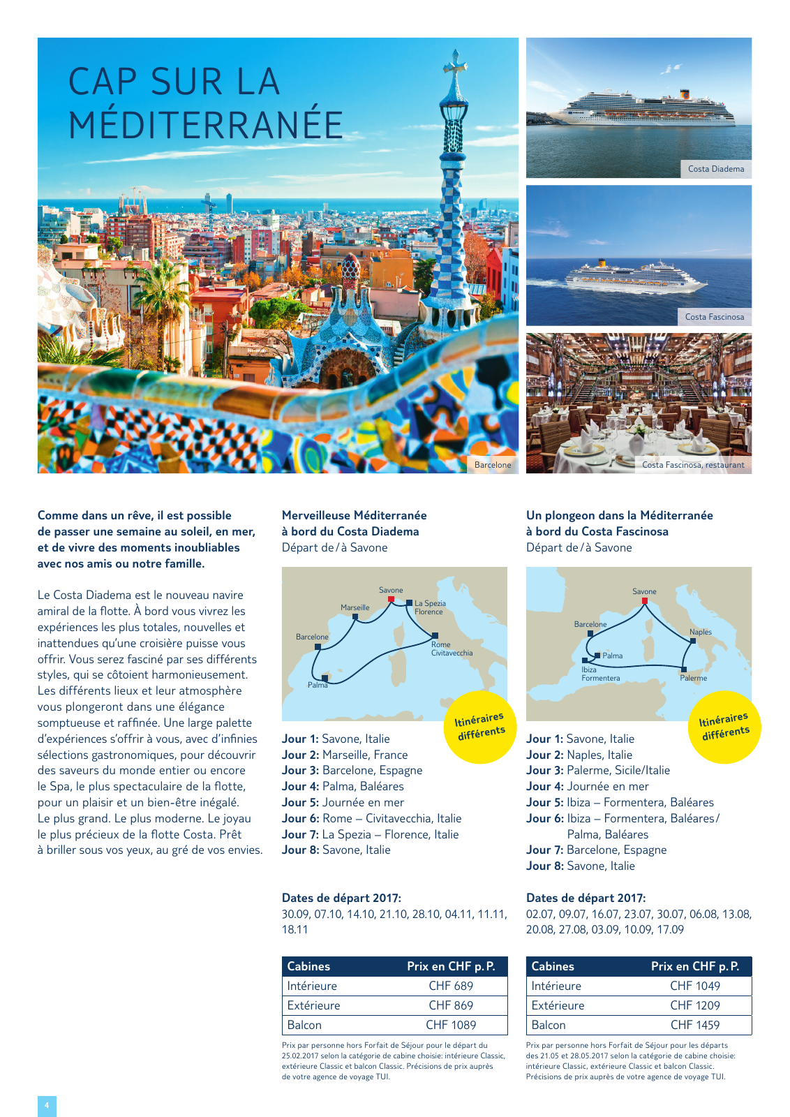 Vorschau TUI F - Costa Broschuere Seite 4