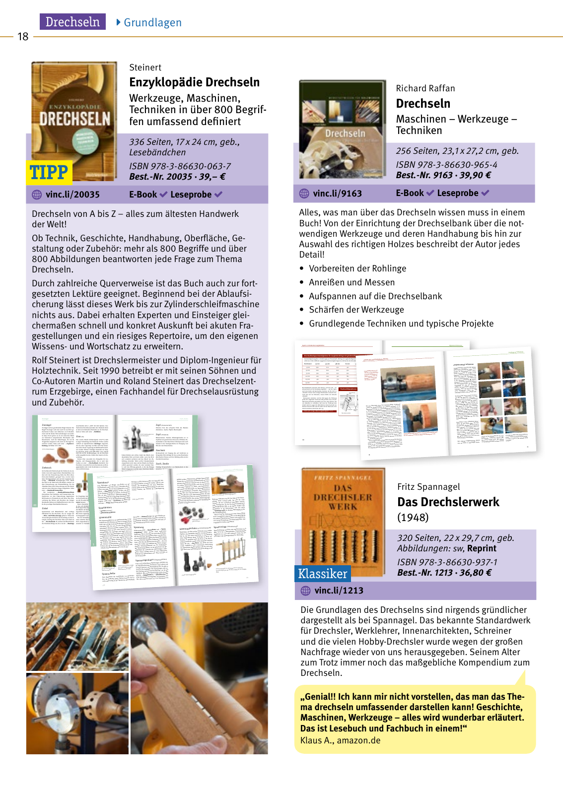 Vorschau HolzWerken Katalog 2019 Seite 18