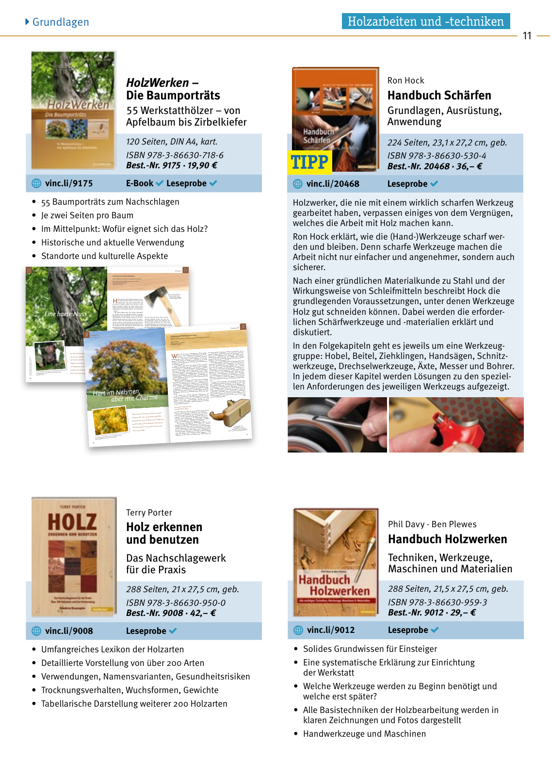 Vorschau HolzWerken Katalog 2019 Seite 11