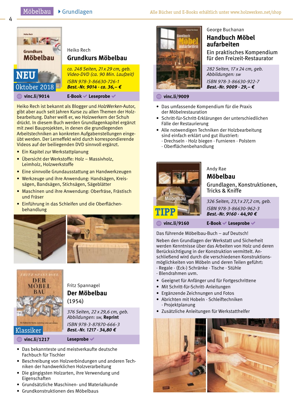 Vorschau HolzWerken Katalog 2019 Seite 4