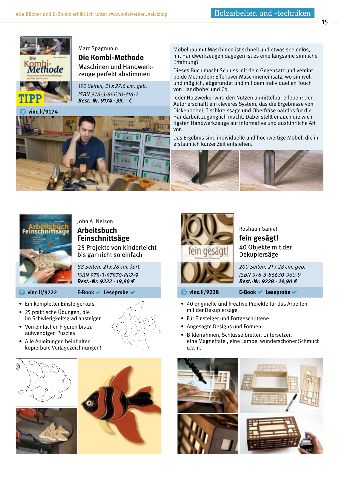 Vorschau HolzWerken Katalog 2019 Seite 15