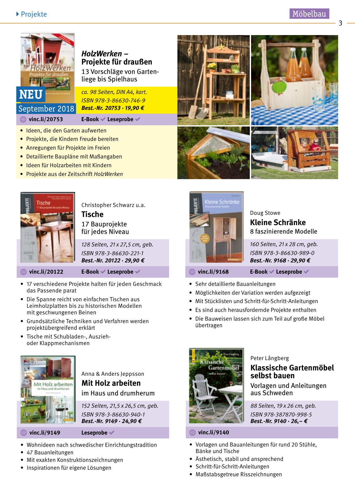 Vorschau HolzWerken Katalog 2019 Seite 3