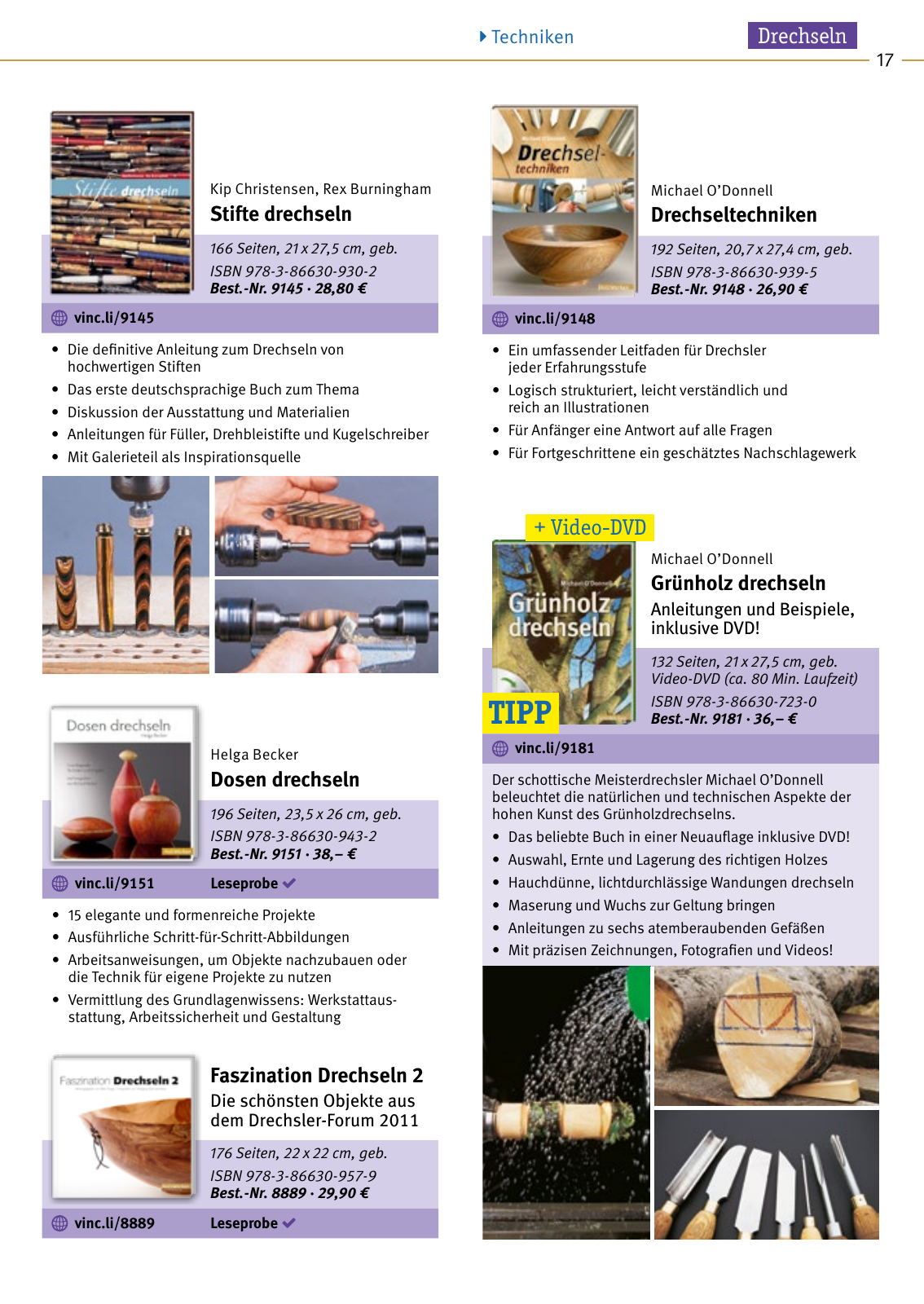 Vorschau HolzWerken Katalog 2019 Seite 17